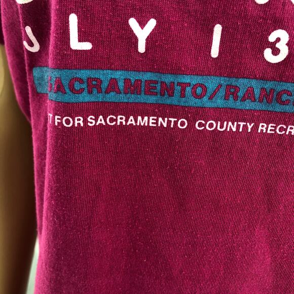 American VINTAGE Screen Stars Best MEDIUM SINGLE STITCH Pink 1985 Tee Shirt - Picture 7 of 9